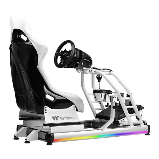Thermaltake GR500 Snow Premium Racing Simulator Cockpit : image 3