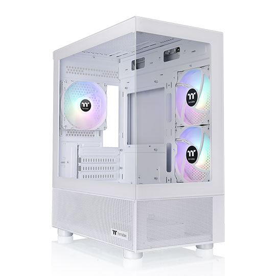 Thermaltake View 170 TG ARGB Snow mATX Tempered Glass PC Gaming Case