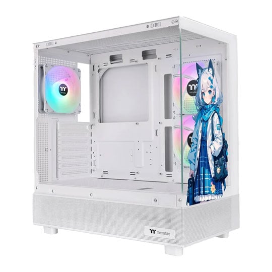 Thermaltake View 270 TG SP Edition ARGB Mid Tower Dual Window Tempered Glass Gaming Case White