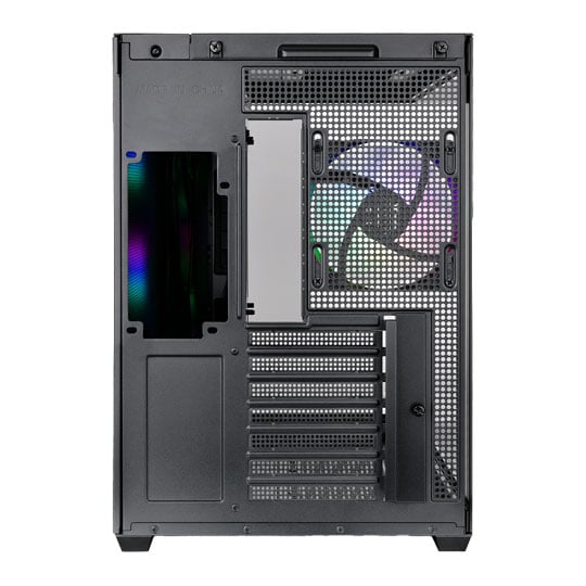 Thermaltake View 380 TG ARGB Mid Tower Dual Chamber Tempered Glass Gaming Case INC 4x ARGB Fans : image 4