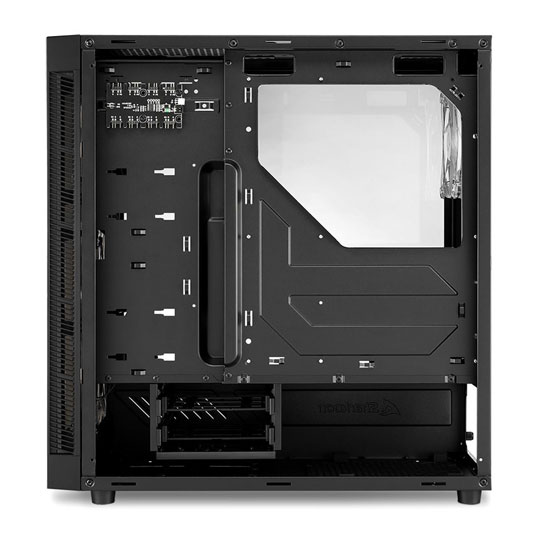 Sharkoon TG5 Pro RGB Black Mid-Tower Dual Tempered Glass PC Gaming Case : image 3