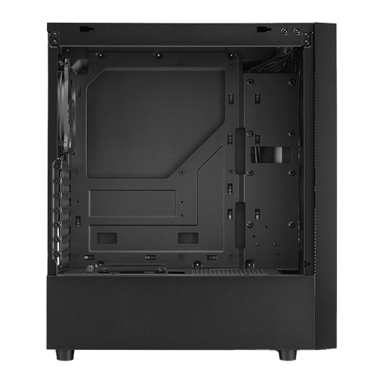 Sharkoon RGB Slider Black Mid Tower Tempered Glass PC Gaming Case : image 2
