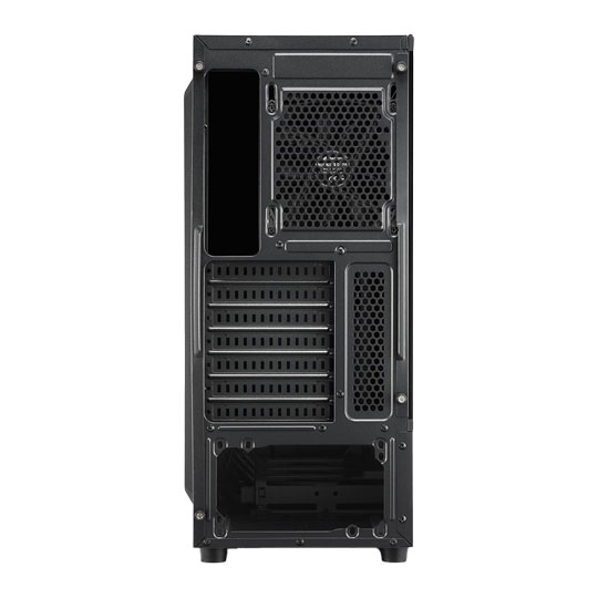 Sharkoon RGB Slider Black Mid Tower Tempered Glass PC Gaming Case : image 4