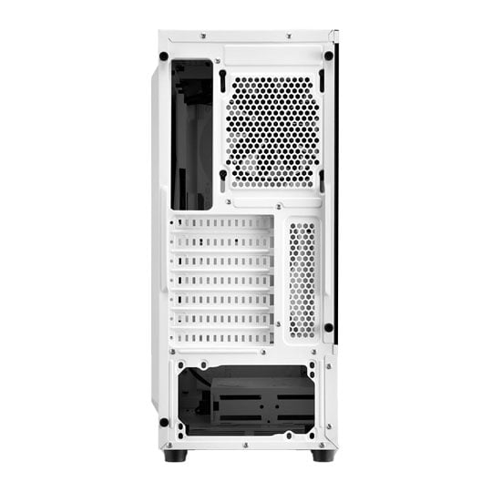 Sharkoon RGB Slider White Mid Tower Tempered Glass PC Gaming Case : image 4