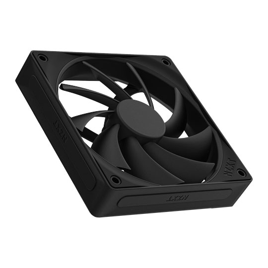 NZXT F120Q V2 Black Quiet Airflow Single 120mm PWM Fan : image 3
