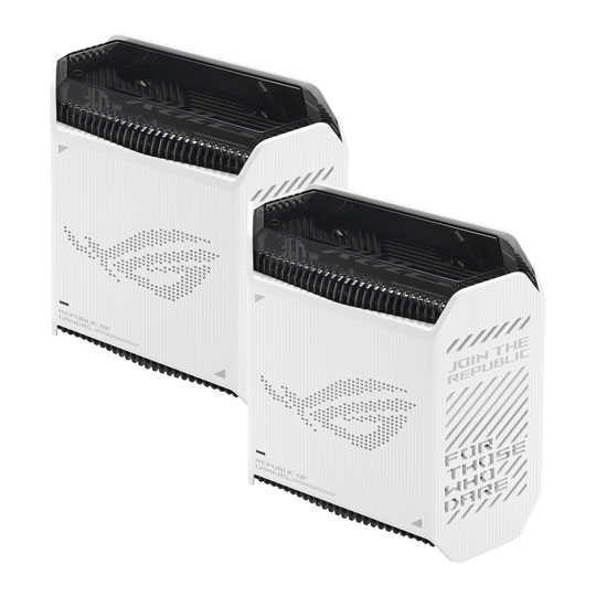 ASUS ROG Rapture Tri-Band GT6 AiMesh Ready White Open Box Gaming Router - 2 Pack : image 3