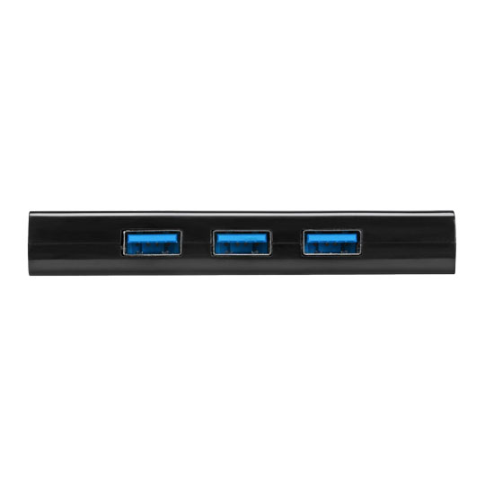 7 Port Targus USB3.0 Powered Hub with PD USB A / C PC/MAC Black : image 2