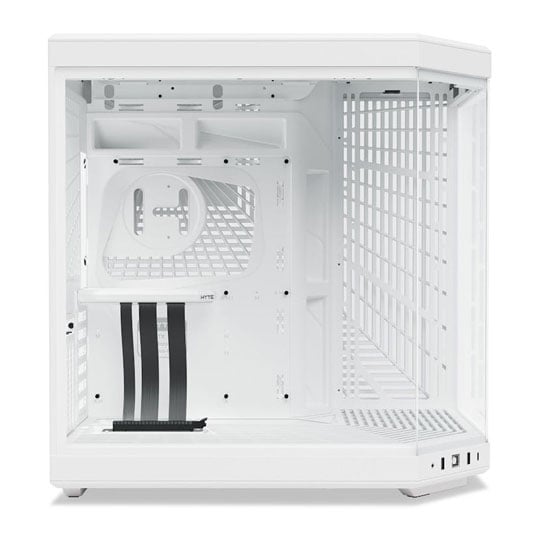 HYTE Y70 Snow White Mid-Tower Tempered Glass PC Gaming Case