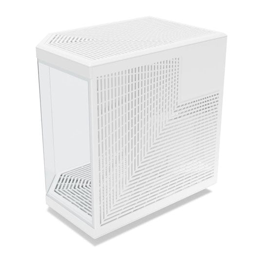 HYTE Y70 Snow White Mid-Tower Tempered Glass PC Gaming Case : image 3