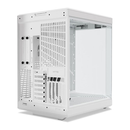 HYTE Y70 Snow White Mid-Tower Tempered Glass PC Gaming Case : image 4