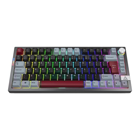 Montech MKey PRO 75% Darkness Gateron Brown Switch Mechanical Gaming Keyboard