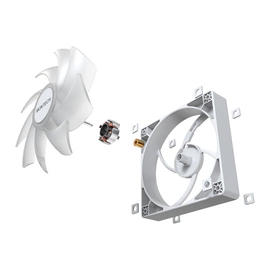Montech GF120 ARGB PWM 120mm White Case Fan : image 3