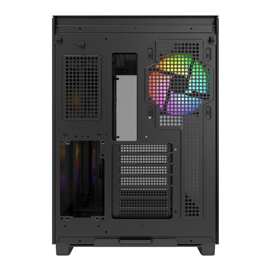 Montech KING 65 PRO (2025) Black Mid Tower Dual Chamber Case 3x RGB Fans Case + 6 Port Fan Hub : image 4