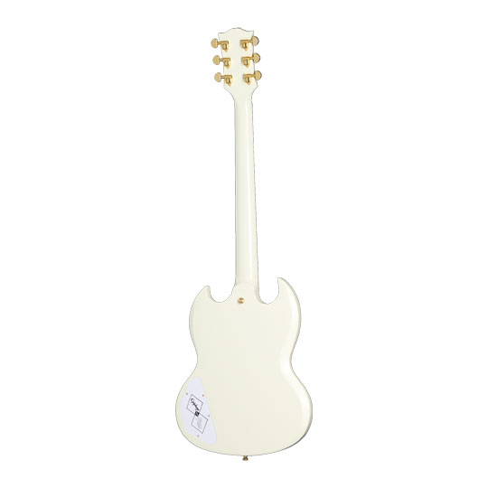 Epiphone 1963 Les Paul SG Custom With Maestro Vibrola (Incl. Hard Case) Classic White