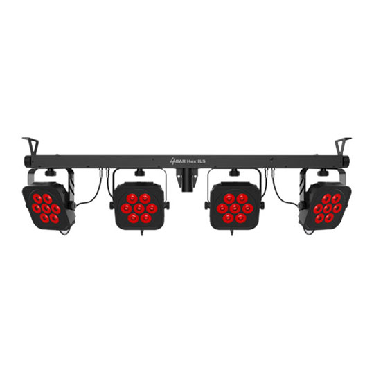 (B-Stock) Chauvet 4BAR Hex ILS Complete Wash Lighting Solution