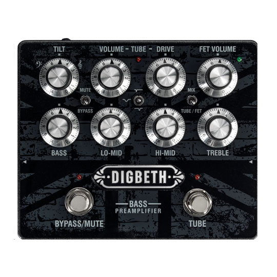 Laney Digbeth DB-PRE - Bass Guitar Preamp Pedal