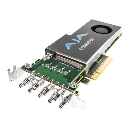AJA Corvid 88-T 8-Lane PCIe 2.0 Card, 8-In/8-Out