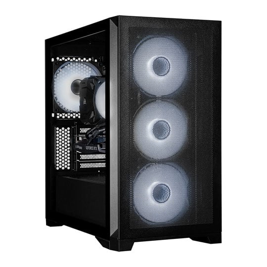 Gaming PC with NVIDIA GeForce RTX 4060 and AMD Ryzen 5 9600X