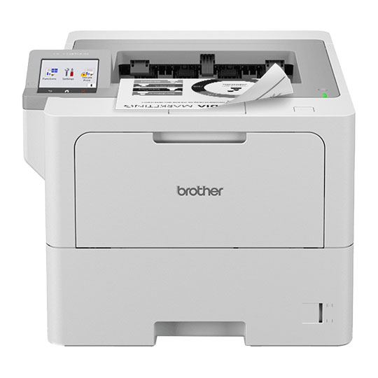 Brother A4 Mono Laser Printer With Touchscreen & Gigabit LAN : image 1