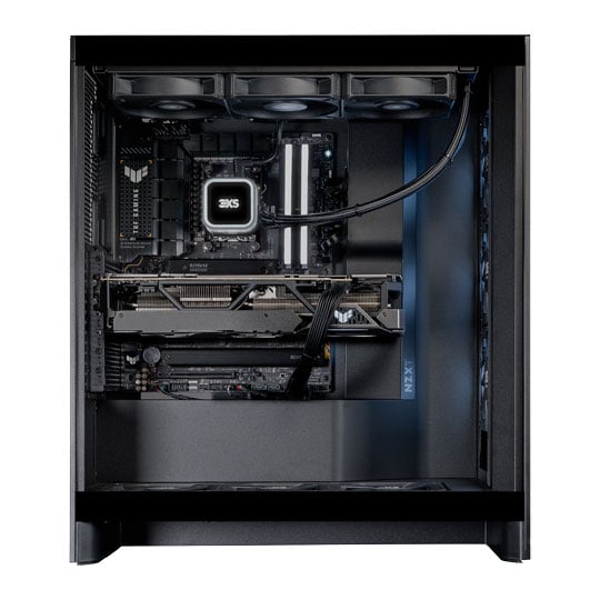 High End Gaming PC with AMD Radeon RX 7900 XTX and AMD Ryzen 9 9900X