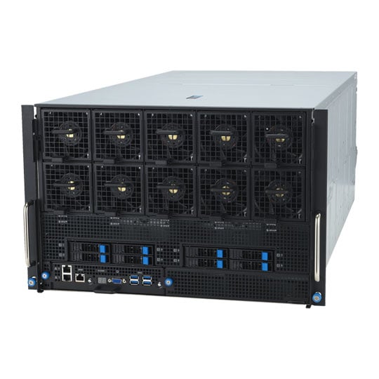 ASUS ESC N8-E11V Dual Intel Xeon 10-Bay SATA/SAS 7U GPU Server