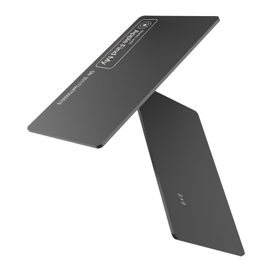 MicFlip Apple MFi Find My Certfied Wallet / Item Finder with Wireless Charging (iOS Only)