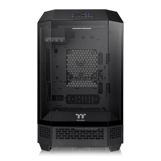 Thermaltake The Tower 300 Black Micro Tower Tempered Glass Open Box PC Gaming Case