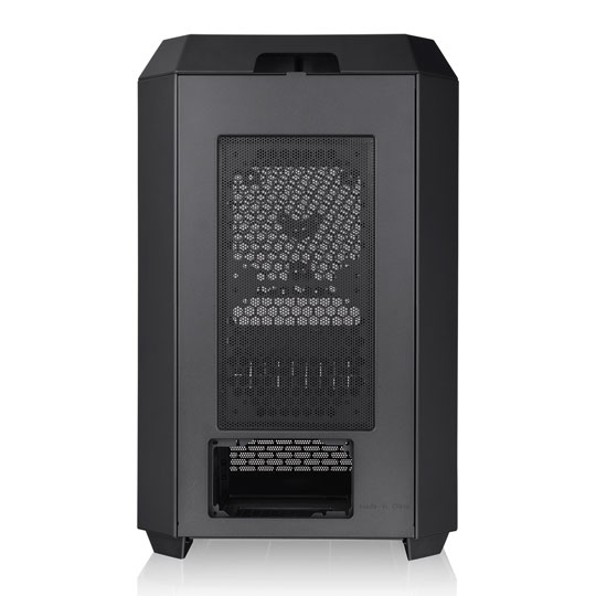 Thermaltake The Tower 300 Black Micro Tower Tempered Glass Open
