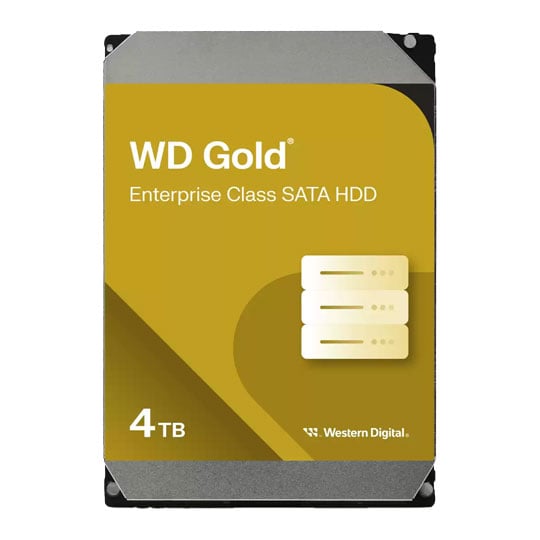 Western Digital Gold Enterprise Class 4TB 3.5" Enterprise SATA HDD/Hard Drive