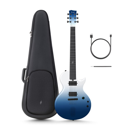 Enya Nova Go Sonic Carbon Fiber Guitar Ocean Blue : image 2