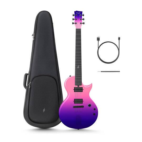 Enya Nova Go Sonic Carbon Fiber Guitar Cosmic Purple