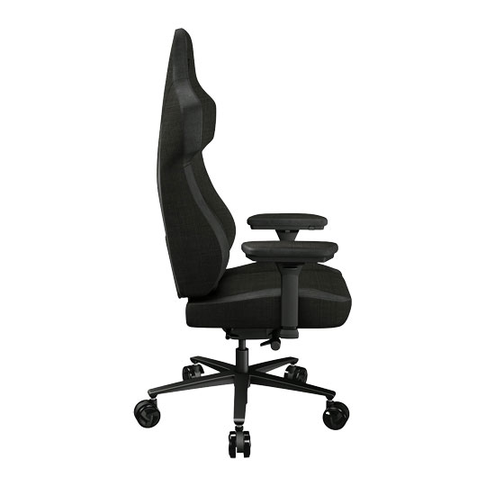ThunderX3 CORE Fabric Gaming Chair Dark Grey inc X3 Core Accessories Kit : image 3
