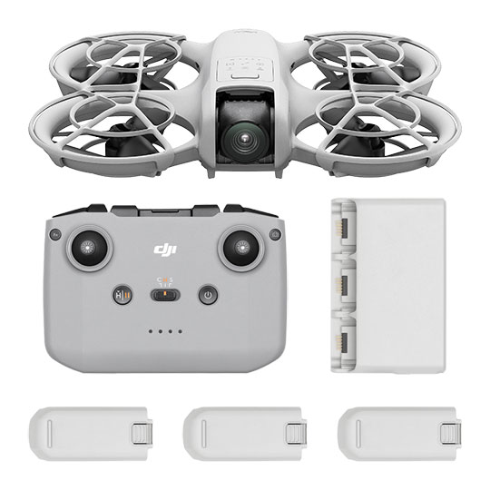 DJI Neo Fly More Combo 4K Mini Drone with RC-N3 & 3x Battries