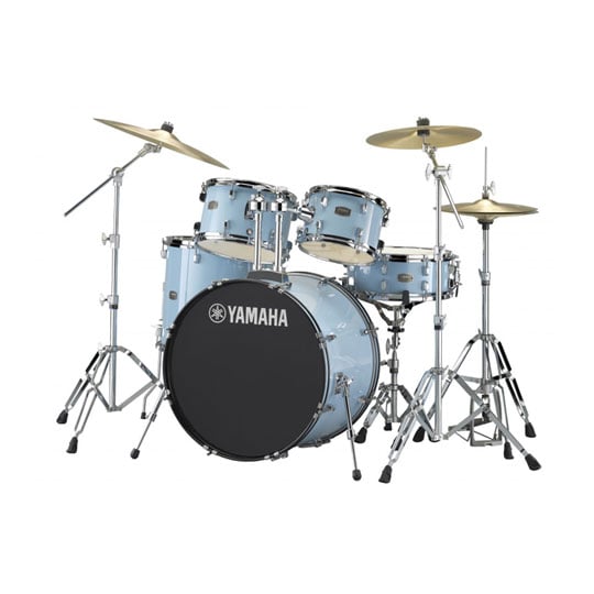 Yamaha Rydeen 22" Shell Pack Gloss Pale Blue with Hardware & Cymbals