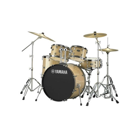 Yamaha Rydeen 22" Shell Pack Champagne Glitter with Hardware & Cymbals