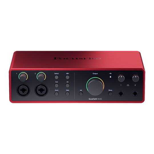 Focusrite 16i16 16-In/16-Out USB Audio Interface