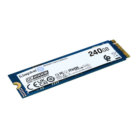 Kingston DC2000B 240GB M.2 2280 NVMe PCIe 4.0 Enterprise SSD/Solid State Drive