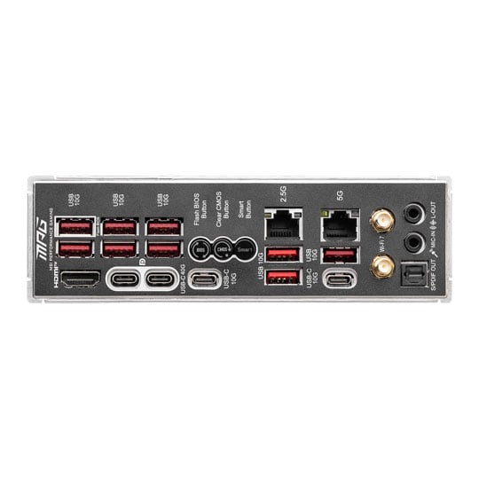 MSI MPG X870E Carbon WiFi AM5 DDR5 PCIe 5.0 ATX Motherboard : image 4