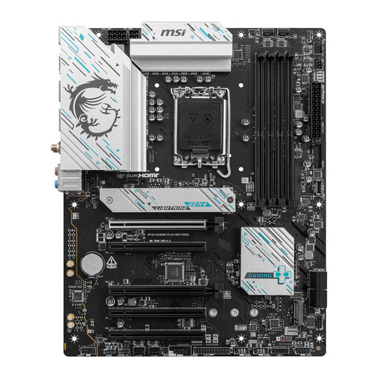 MSI Intel B760 GAMING PLUS WIFI DDR4 ATX Motherboard