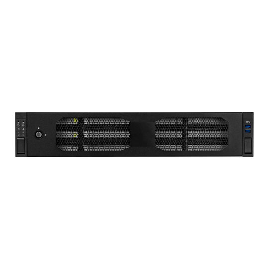 In-Win 2U RS212-07 Server Chassis Inc 800W Redundant PSU and Rail Kit : image 2