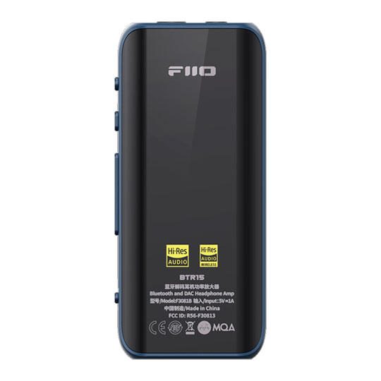 FiiO BTR15 Bluetooth DAC and Heapdhone Amplifier (Blue) LN151267