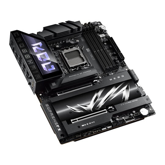 ASUS ROG CROSSHAIR X870E HERO AM5 DDR5 PCIe 5.0 ATX Motherboard : image 3