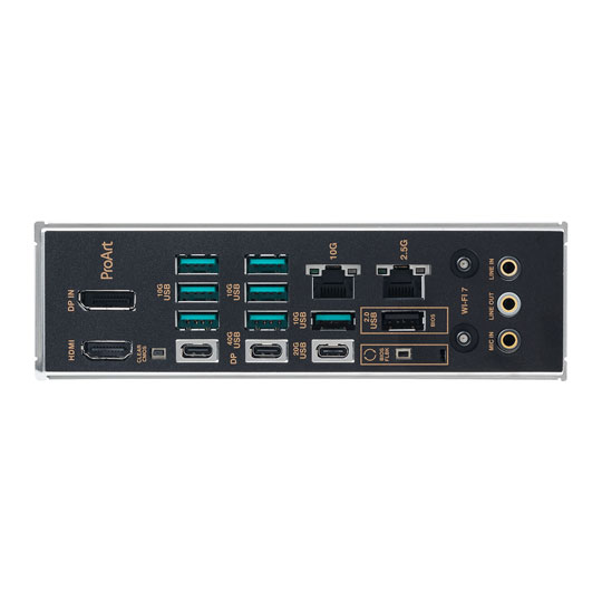 ASUS ProArt X870E-CREATOR AM5 DDR5 PCIe 5.0 ATX Motherboard : image 4