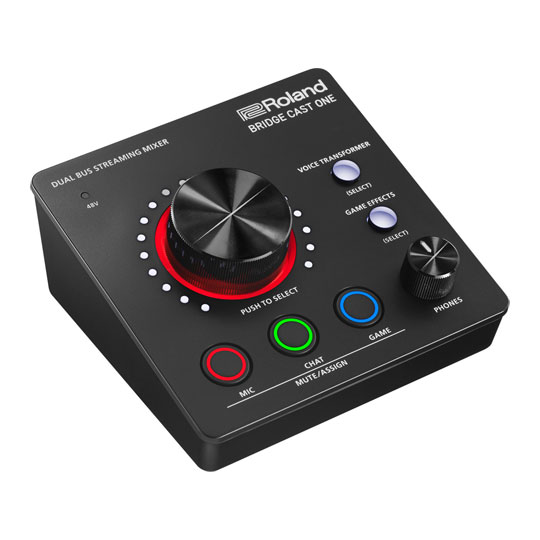 Roland BRIDGE CAST ONE 新品 Roland Bridge Cast One Dual-bus Gaming Audio Mixer | Sweetwater