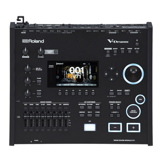 Roland VAD716 Flagship V-Drums Kit - Pearl White
