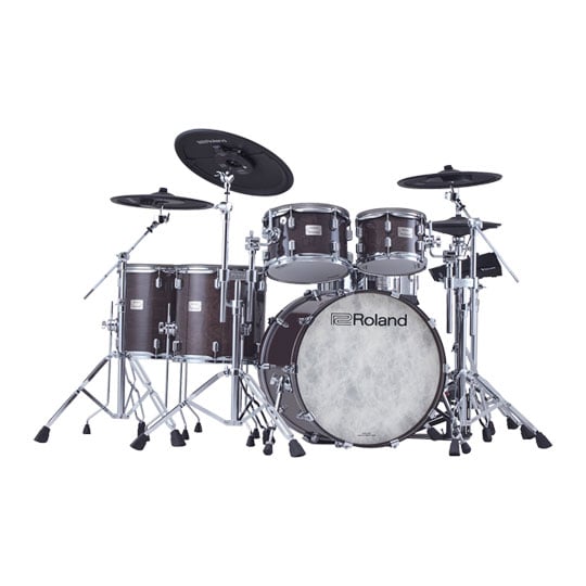 Roland VAD716 Flagship V-Drums Kit - Gloss Ebony