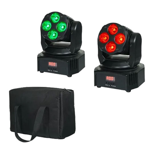 Equinox - Fusion 40 Pack - Twin Moving Head Bundle