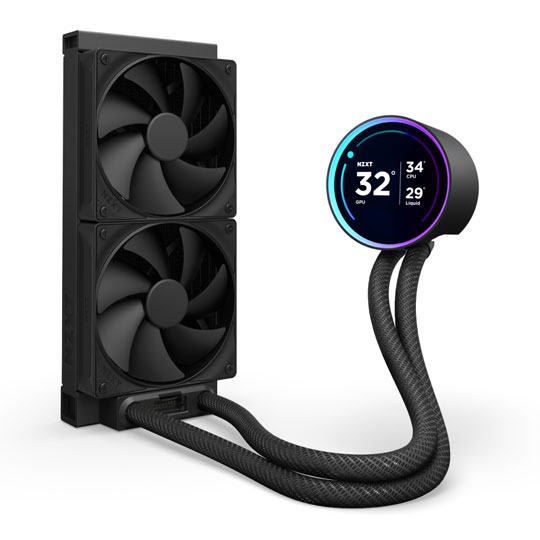 NZXT Kraken Elite 240 (2024) Black AIO Intel/AMD CPU Hydro-Cooler
