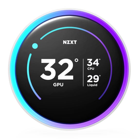 NZXT Kraken ELITE 280 RGB White AIO Intel/AMD CPU Hydro-Cooler : image 3