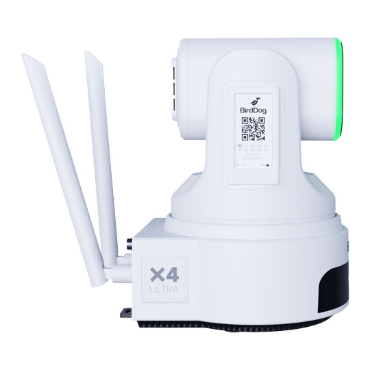 BirdDog X4 Ultra 4K60 PTZ Camera (White) : image 3